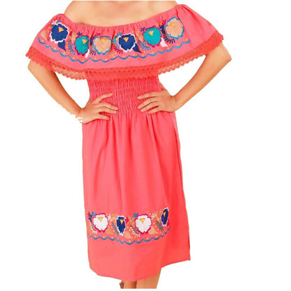 Vestido Bordado TM-77306 Embroidered Dress