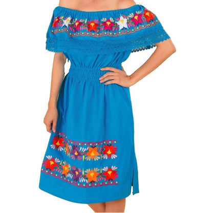 Vestido Bordado TM-77311 Embroidered Dress