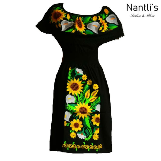 Vestido Bordado TM-77313 Sunflower Embroidered Dress