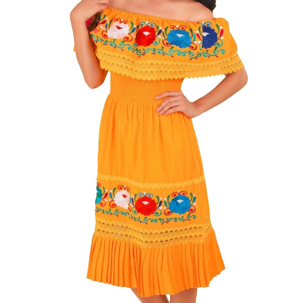 Vestido Bordado TM-77351 Embroidered Dress
