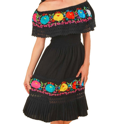 Vestido Bordado TM-77354 Embroidered Dress