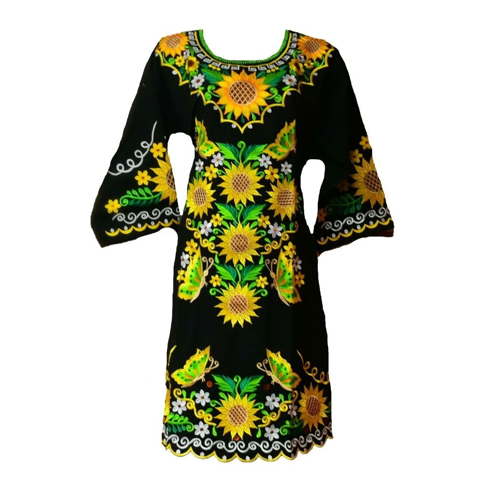 Vestido Bordado TM-77373-1 Embroidered Dress