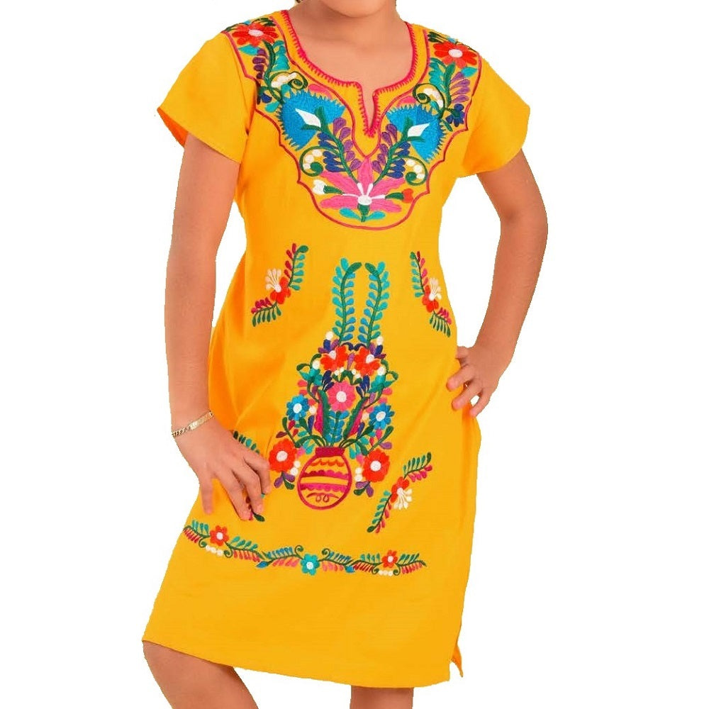 Vestido Bordado TM-77412 Embroidered Dress