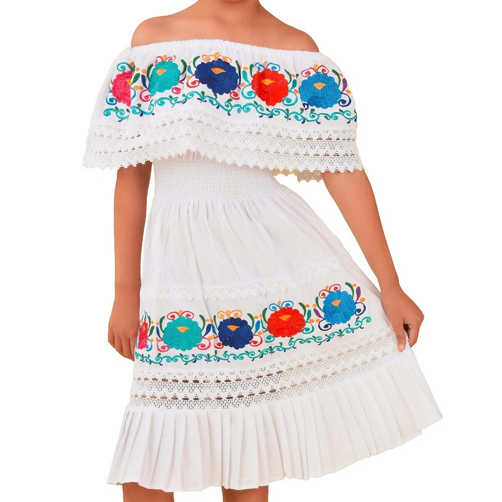Vestido Bordado TM-77450 Embroidered Dress