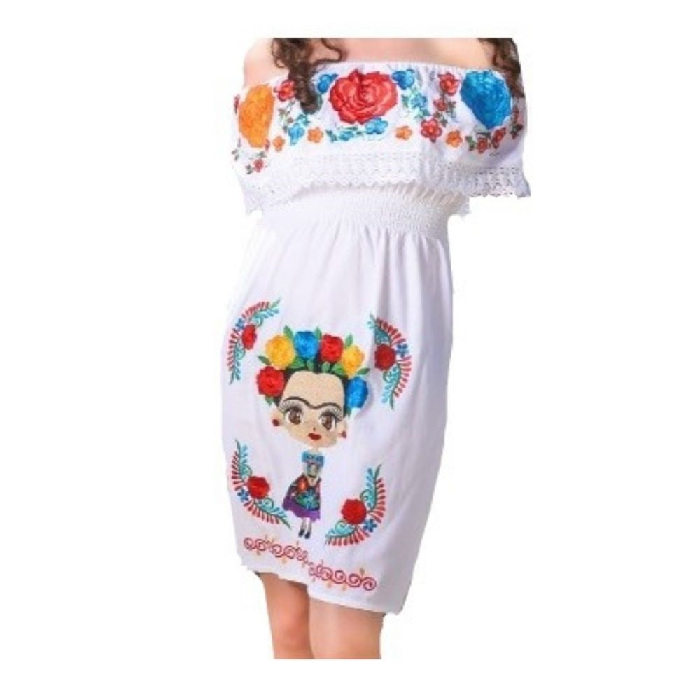 Vestido Bordado TM-77465 - Embroidered Dress