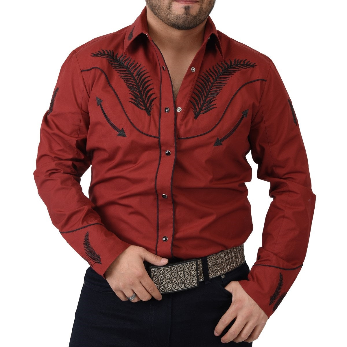 Camisa Charra para Hombre TM-WD0850 - Charro Shirt