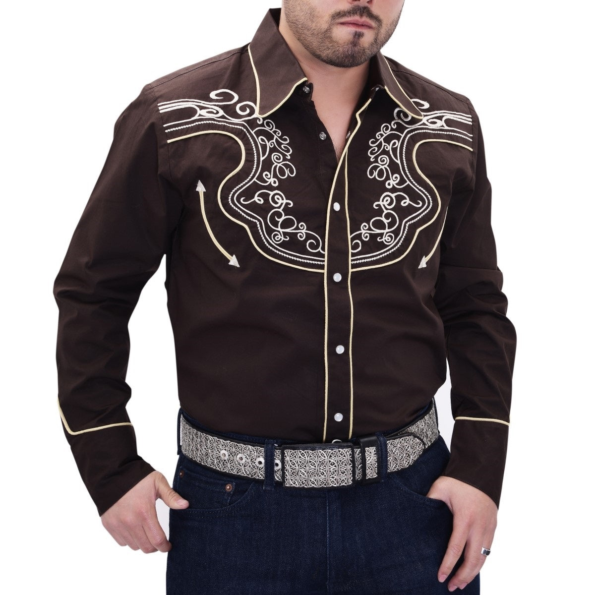Camisa Vaquera para Hombre TM-WD0964 - Western Shirt