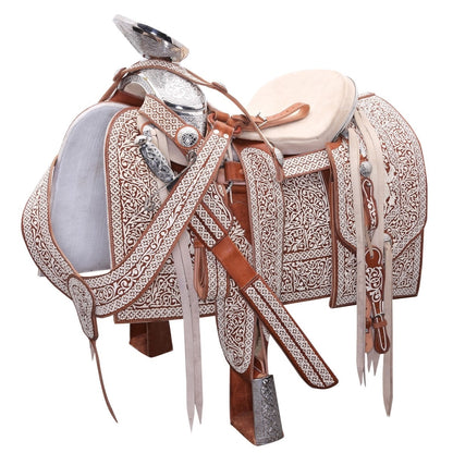 Silla de Montar para Caballo TM-WD1053-1020 Amber with Pita - Horse Saddle