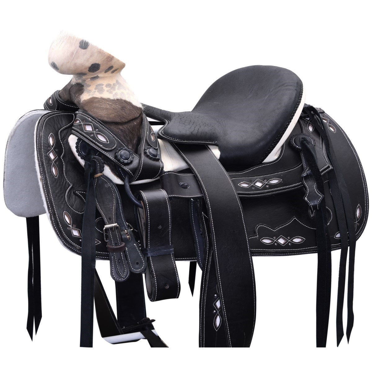 Silla de Montar para Caballo TM-WD1067-1035 Black - Horse Saddle