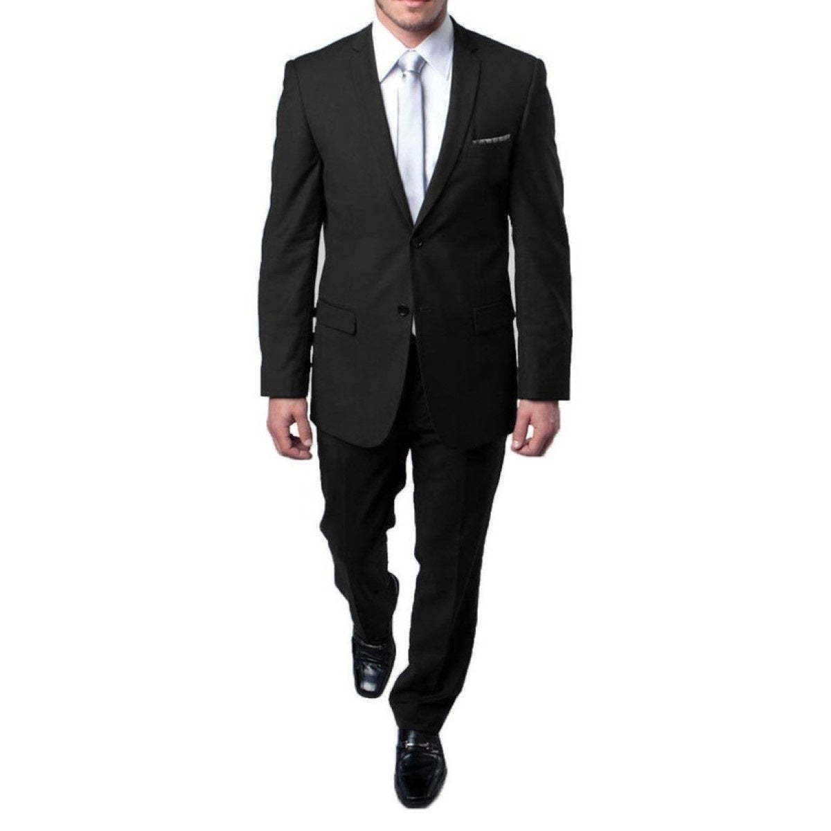 Traje Formal para Hombre TA-M085S-01 Black - Formal Suit for Men