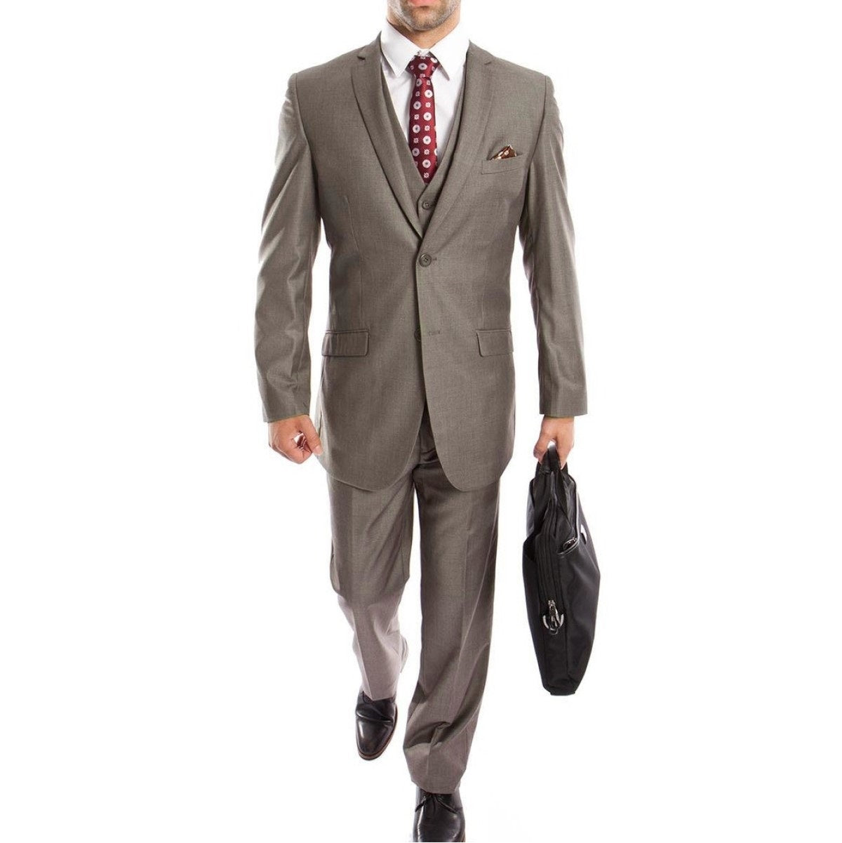 Traje Formal para Hombre TA-M154S-04 Grey - Formal Suit for Men