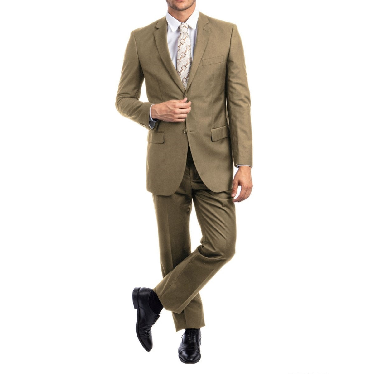 Traje Formal para Hombre TA-M202-33 Taupe - Formal Suit for Men
