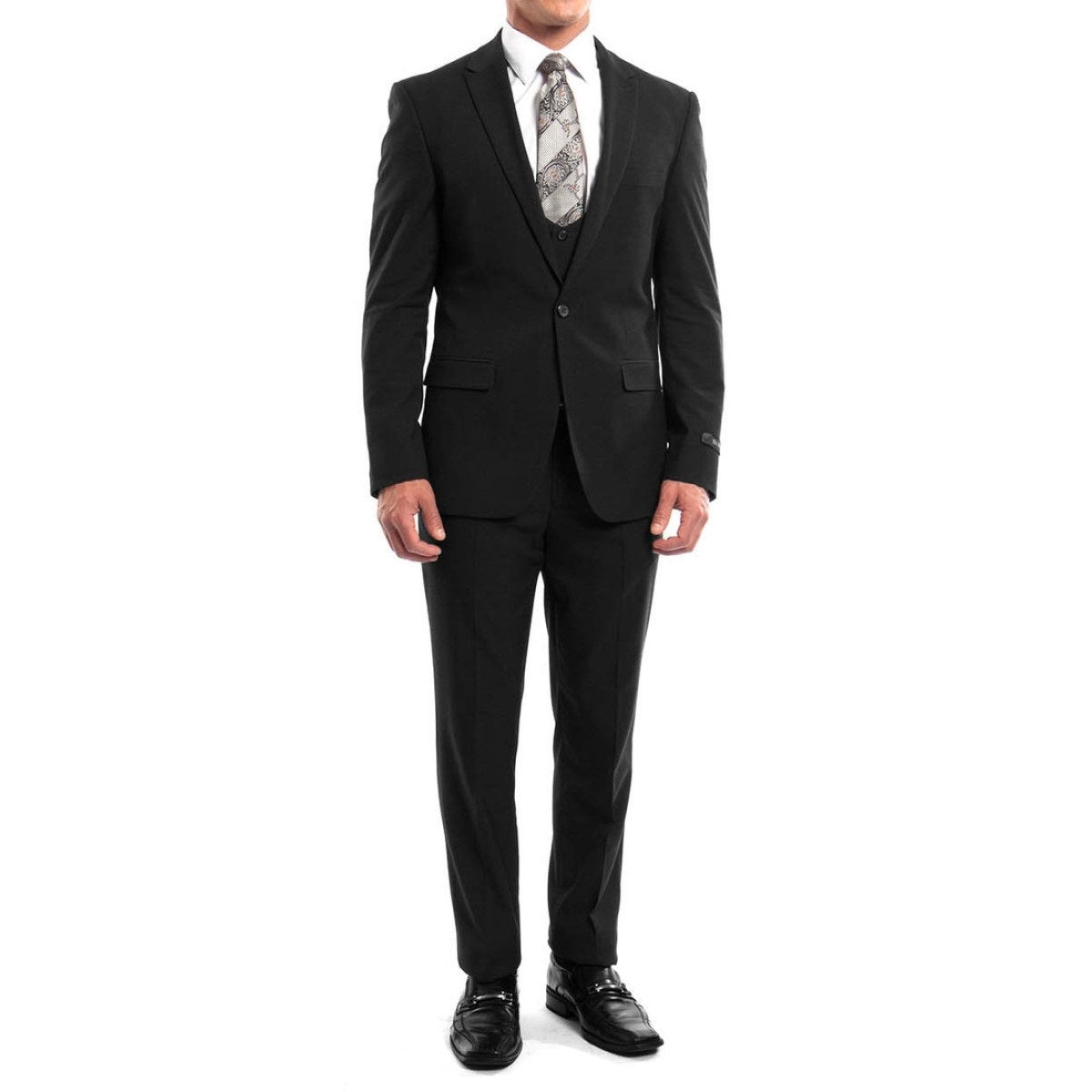 Traje Formal para Hombre TA-M255US-01 Black - Formal Suit for Men