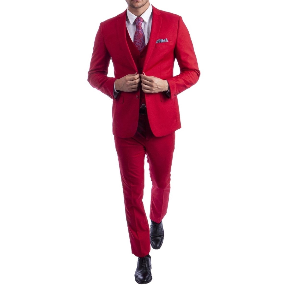 Traje Formal para Hombre TA-M282SK-10 Red - Formal Suit for Men